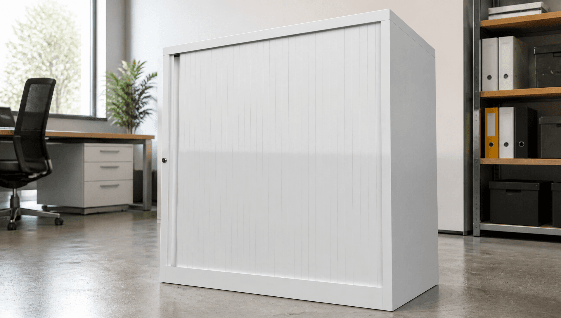 Tambour, Lineal or Hinged? Choosing Office Cabinets, and How They're Made